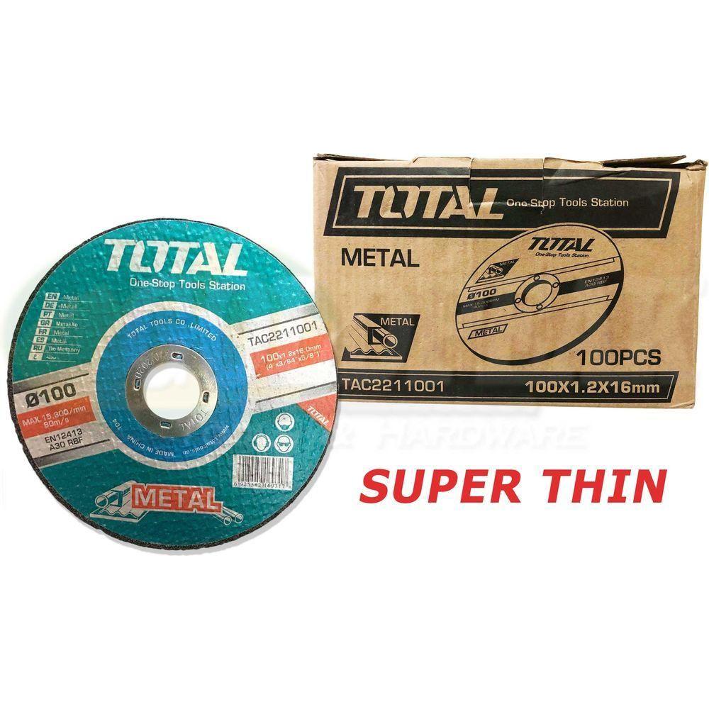 Total TAC2211001 Cut Off Wheel 4 Total TAC2211001 Cut Off Wheel 4